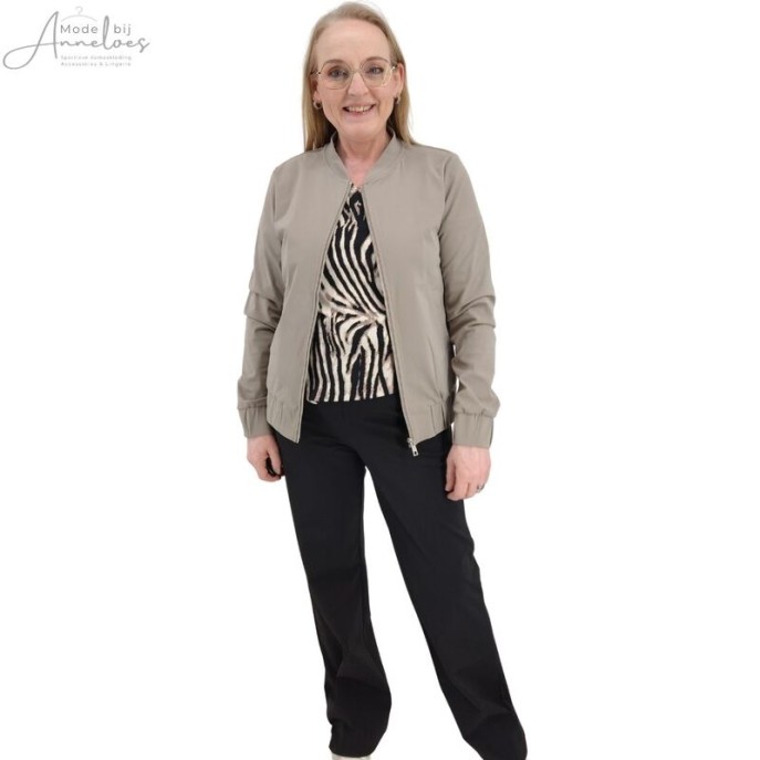 Mi Piace Broek travel recht Zwart
