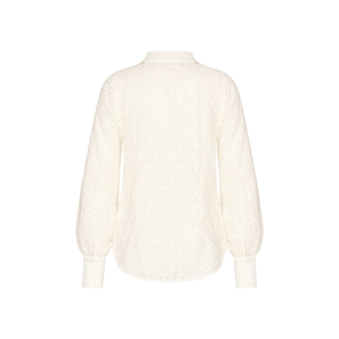 Mi Piace Blouse ausbrenner Off white