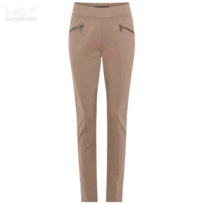 Tregging broek rits - Latte Tregging broek rits - Latte