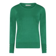 S Pullover uni - Groen