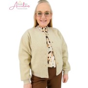 Soulmate Kort jasje 6010 Ecru