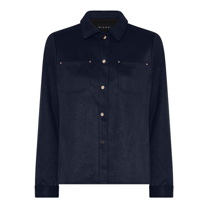 Micha Jasje 142292 suedine Navy
