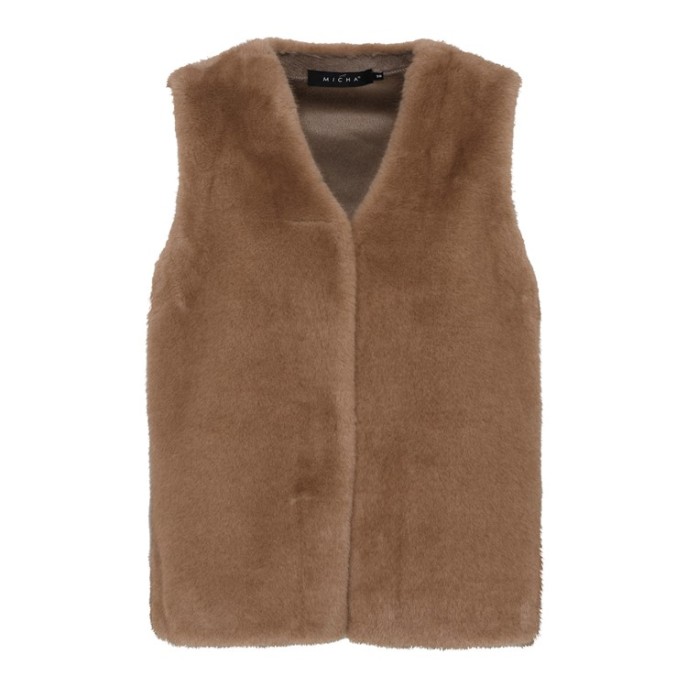 Micha Bodywarmer 105373 nepbont Camel