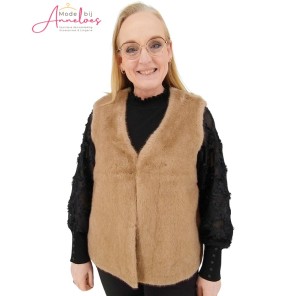Micha Bodywarmer 105373 nepbont Camel