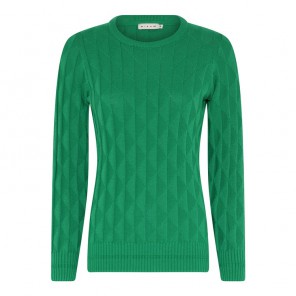 Pullover LM relief - Groen
