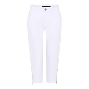 Z Micha capri broek ritsen wit