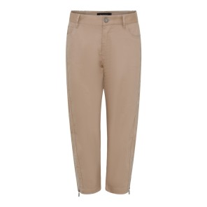 Z Micha capri broek ritsen Warm Sand