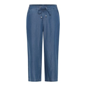 Z Micha capri broek tencel Blue denim