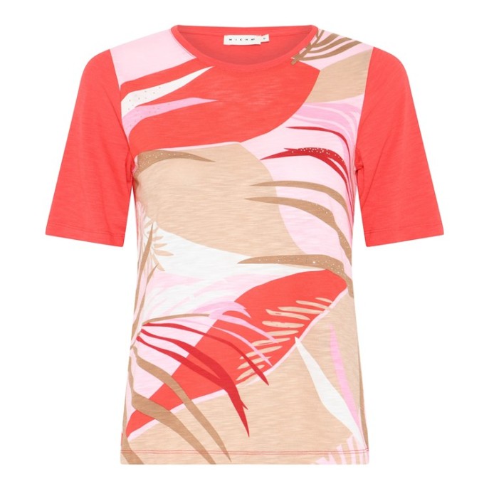 Z Micha T-shirt KM Red leaf