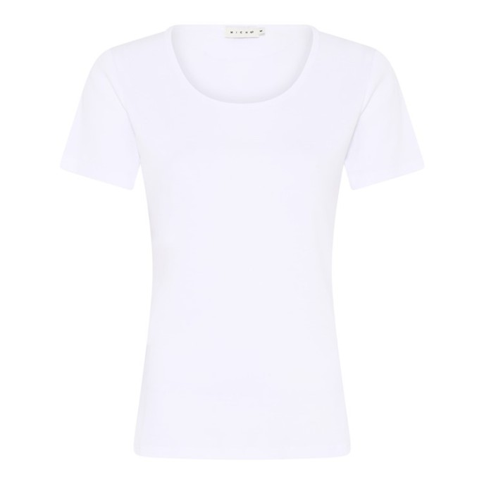 Micha basic T-shirt KM Bright White
