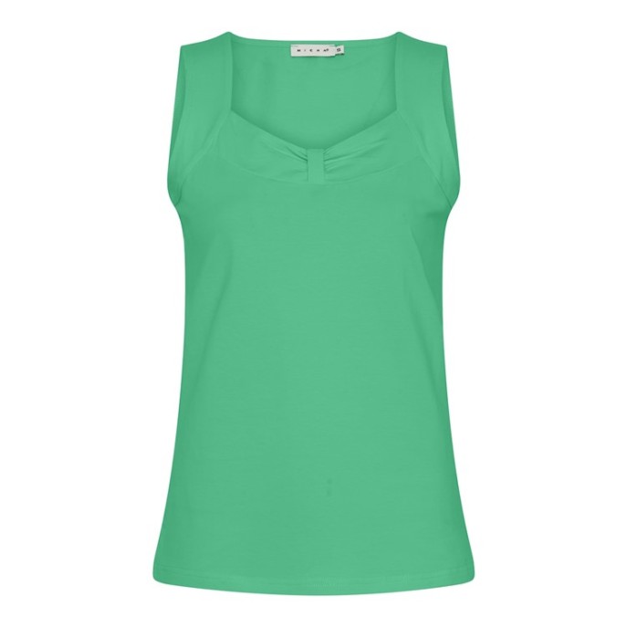 Micha Hemd mooie halslijn Summer green