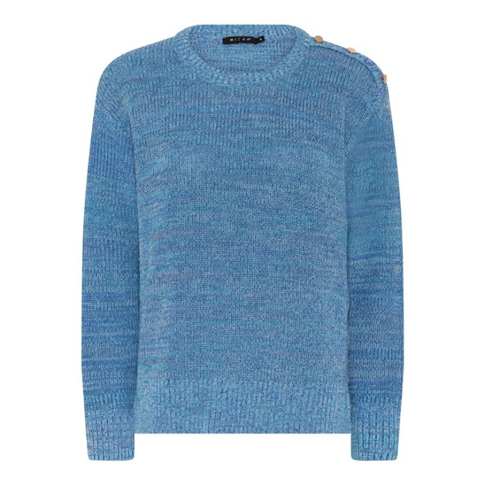 Z Micha Pullover mellee - Blauw