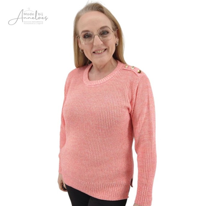 Z Micha Pullover mellee - Pink mellee