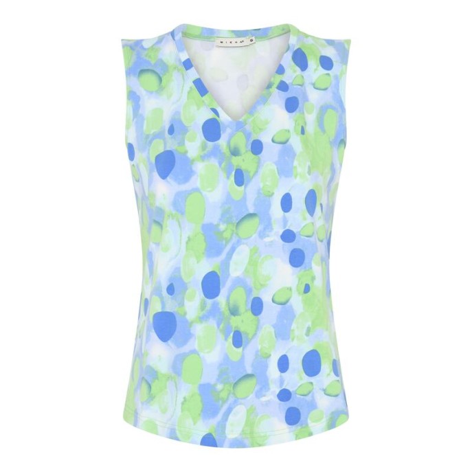 Micha Topje kleurprint 112.474 Blauw 