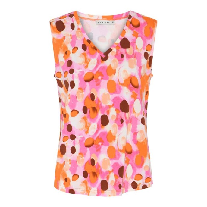 Micha Topje kleurprint 112.474 Roze Micha Topje kleurprint 112.474 Roze