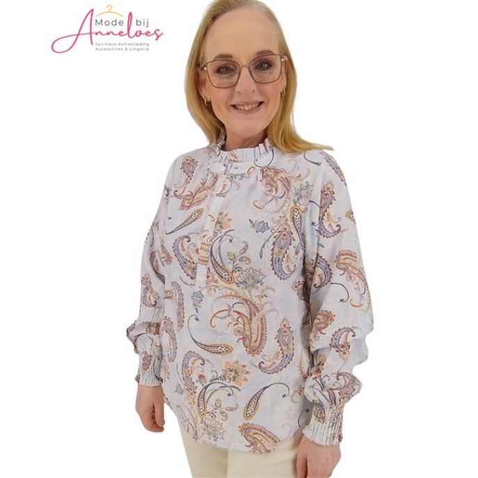 Z Soulmate Blouse print - Licht blauw