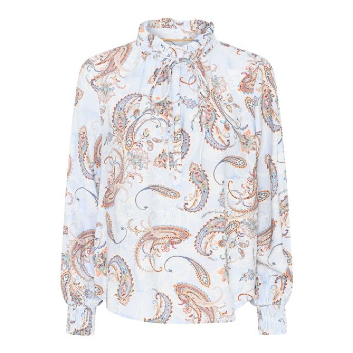 Z Soulmate Blouse print - Licht blauw