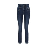 Sienna jeans zip borduur - Grey blue