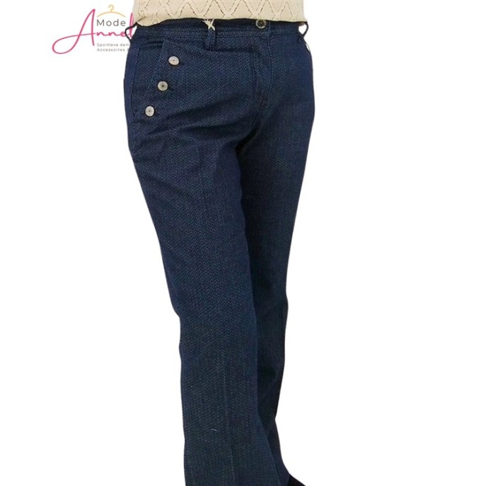 Red Button jeans Bibette zigzag 82cm Dark Blue