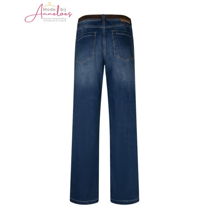 Red Button Broek Collete & Belt SRB4991 wide legs - Darkstone Red Button Broek Collete & Belt SRB4991 wide legs - Darkstone