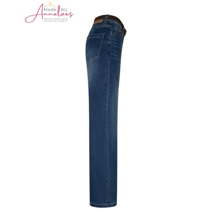 Red Button Broek Collete & Belt SRB4991 wide legs - Darkstone Red Button Broek Collete & Belt SRB4991 wide legs - Darkstone