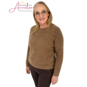 Red Button Trui Sweet Fuzzy SRB5117 Praline