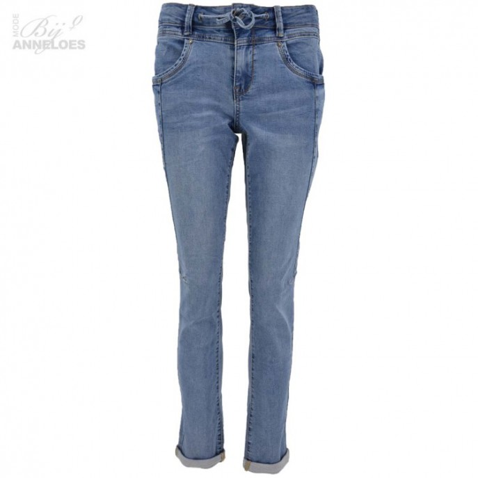 Relax jog jeans - Stone used