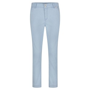 Z Red Button Broek Diana fancy streepje - Bleach blue