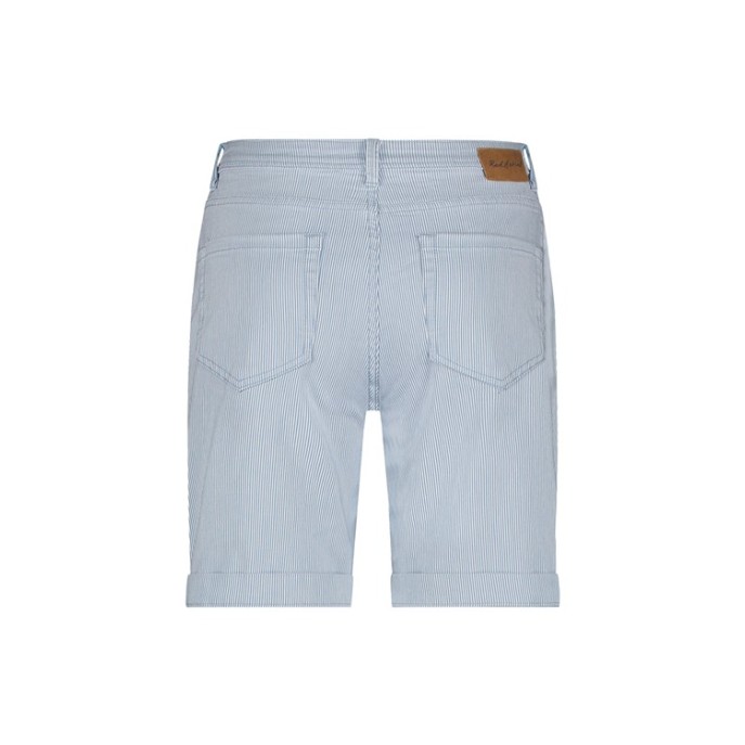 Z Red Button korte broek Bibette short stripe Bleach Blue