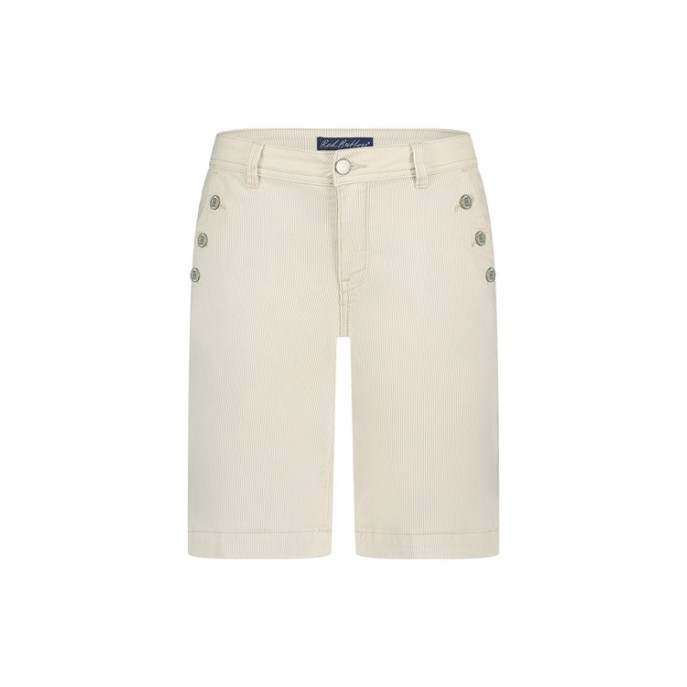 Z Red Button korte broek Bibette short stripe Zand