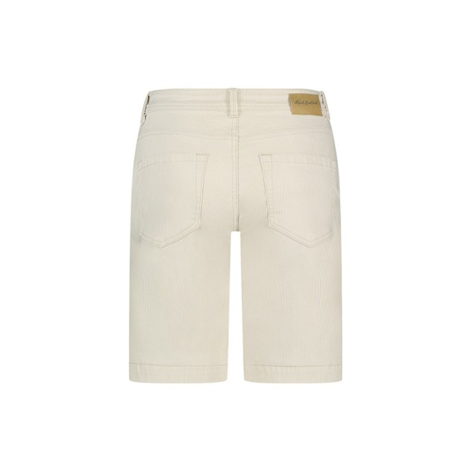 Z Red Button korte broek Bibette short stripe Zand