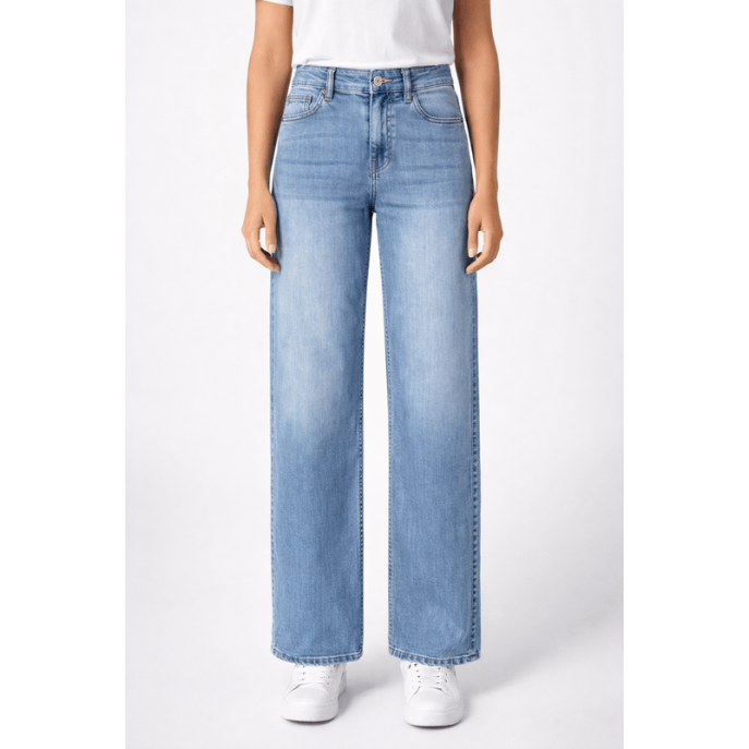 Red Button Claudette slanted seam lightblue SRB4907 L31 Red Button Claudette slanted seam lightblue SRB4907 L31