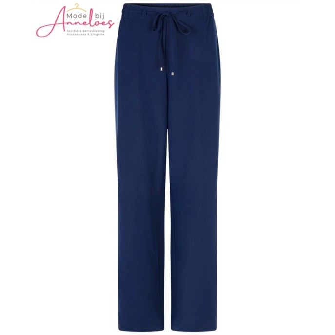 Red Button Broek Claudette Palazzo L31 Dark blue