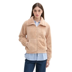 Tom Tailor Teddy jasje Beige