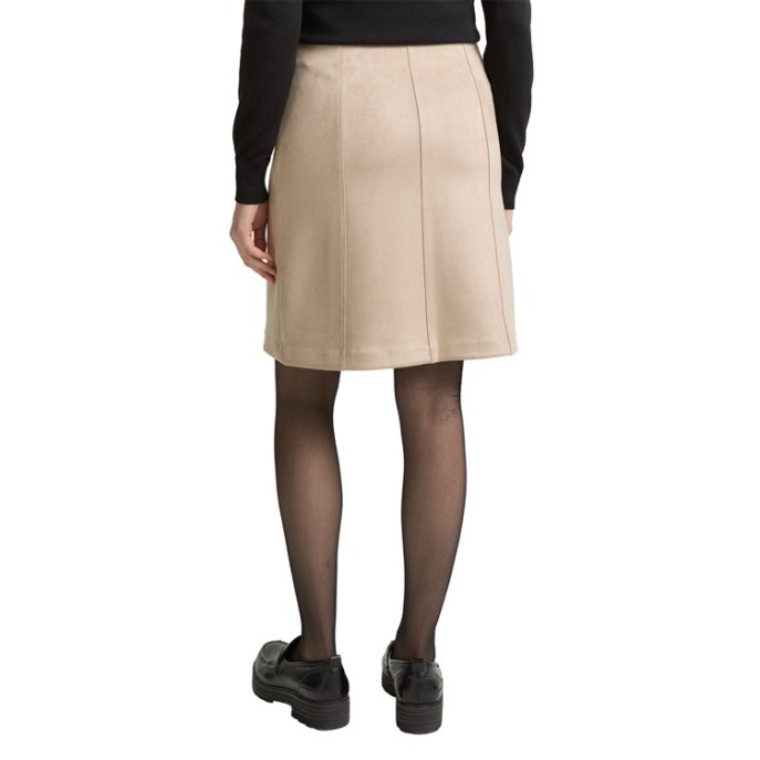 Tom Tailor rok suedine Beige