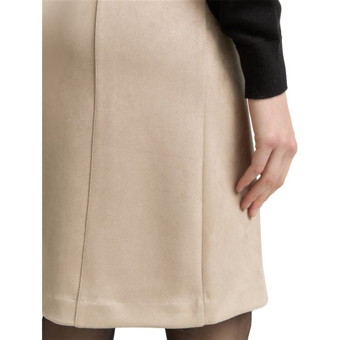 Tom Tailor rok suedine Beige