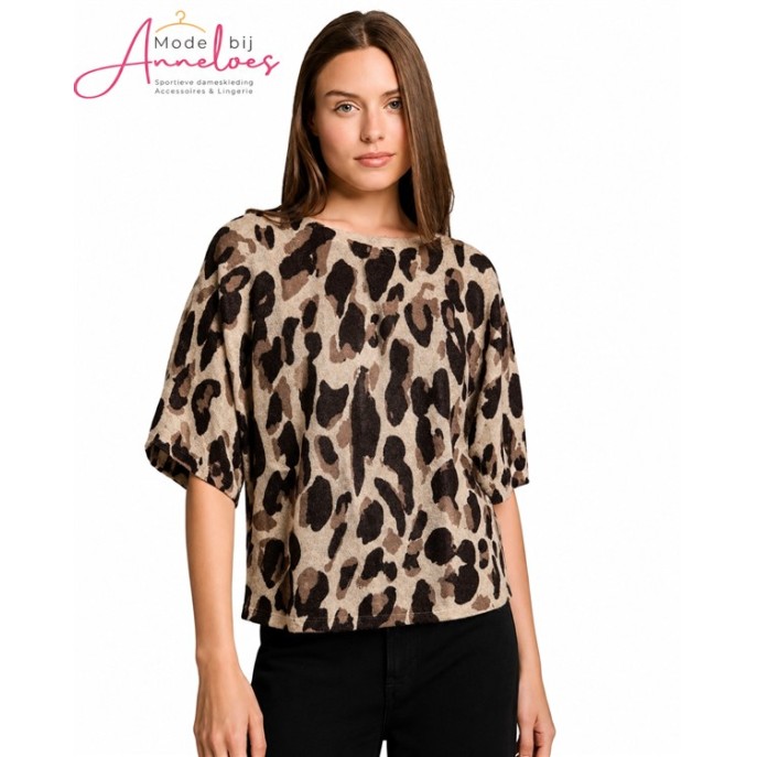 Tom Tailor Trui print batwing mouw 1052778 Tom Tailor Trui print batwing mouw 1052778