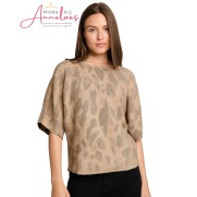 Tom Tailor Trui print batwing mouw 1052778 Tom Tailor Trui print batwing mouw 1052778