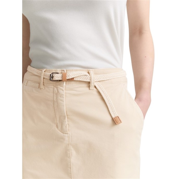 Z Tom Tailor rok chino zand