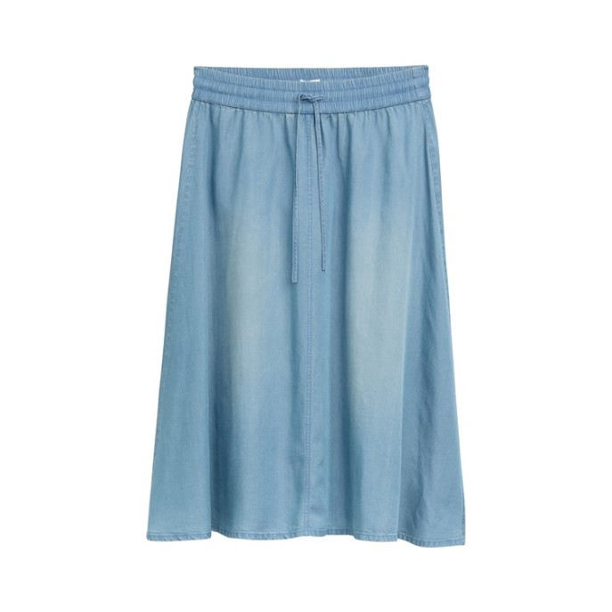 Tom Tailor rok 1046447 tencel Blue jeans