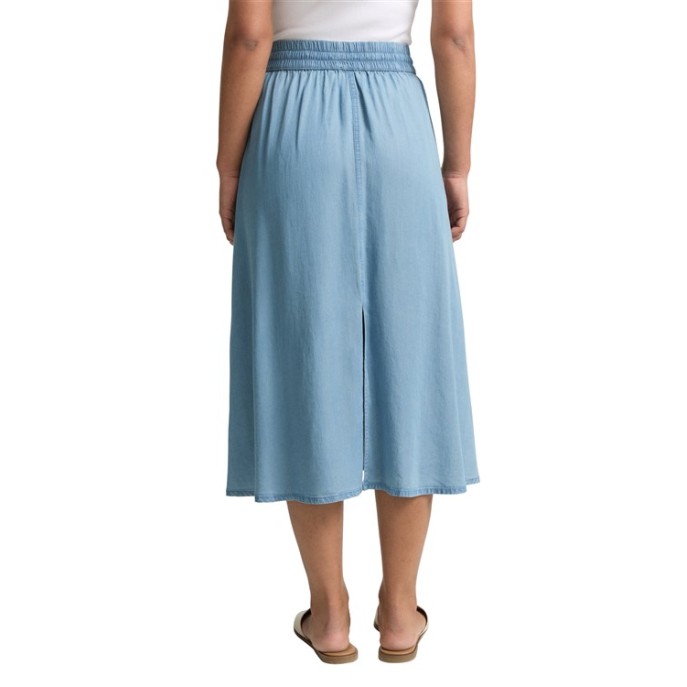 Tom Tailor rok 1046447 tencel Blue jeans