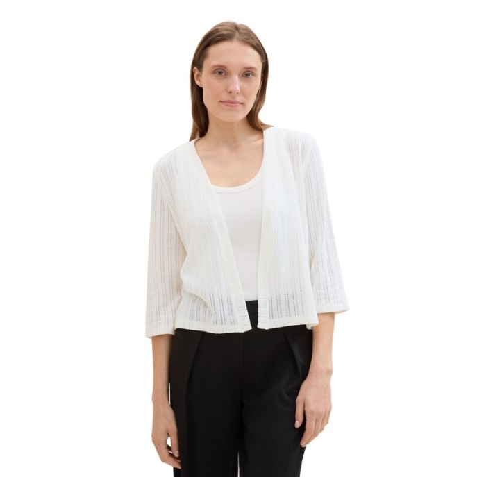 Tom Tailor zomervest Offwhite