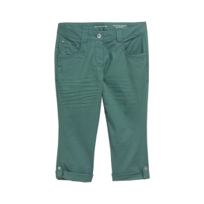 Tom Tailor capri broek plooien groen