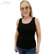 Tom Tailor basic top Zwart