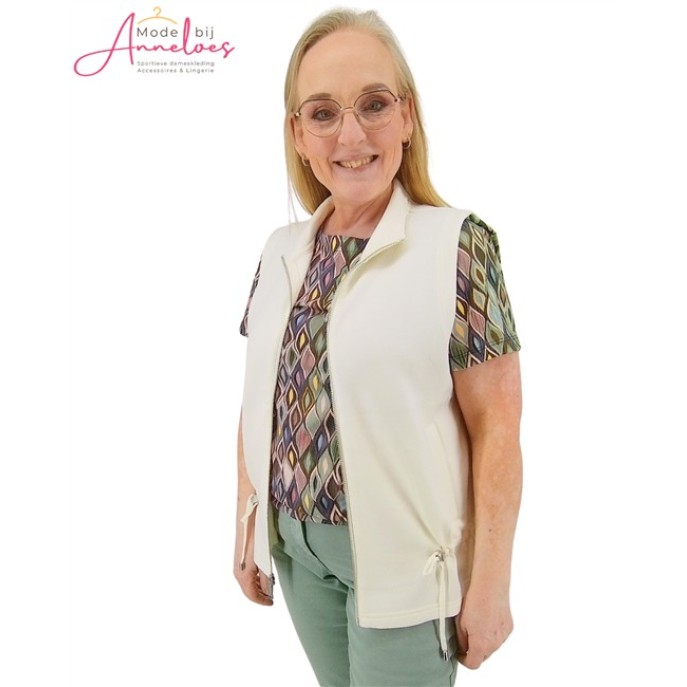 Tom Tailor Sweatvest whisper white Gilet Tom Tailor Sweatvest whisper white Gilet