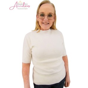 ZOSO Pullover Posh KM relief Off white