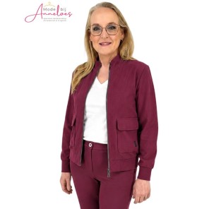 Zoso Jasje Daisy Rib - Bordeaux Zoso Jasje Daisy Rib - Bordeaux