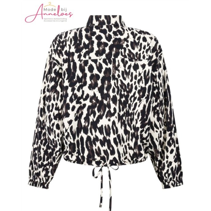 Zoso Blouse Daphne Animal print - black-espresso Zoso Blouse Daphne Animal print - black-espresso