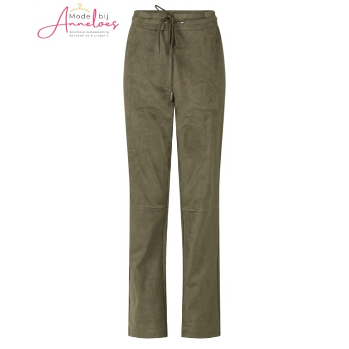 ZOSO Broek Cato Suedine Groen