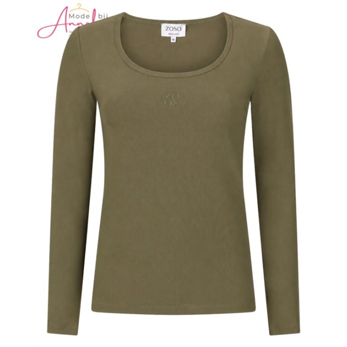ZOSO basic Shirt June travel Techno Groen ZOSO basic Shirt June travel Techno Groen
